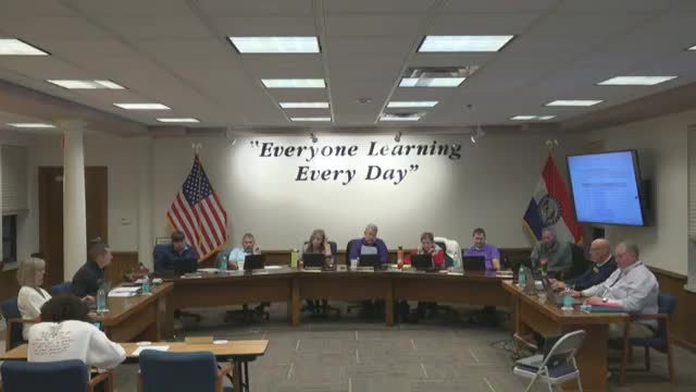 Board holds first reading of MSBA policy updates tied to Senate Bill 68