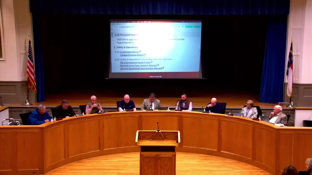 Board hears safety, roofing and COPS grant updates; trustees question contingency on bid