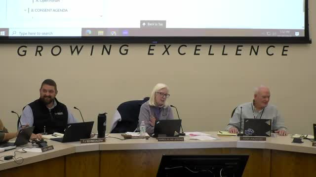 Project SEARCH interns tell board the program helps students gain employment skills; staff report roughly 80% success rate