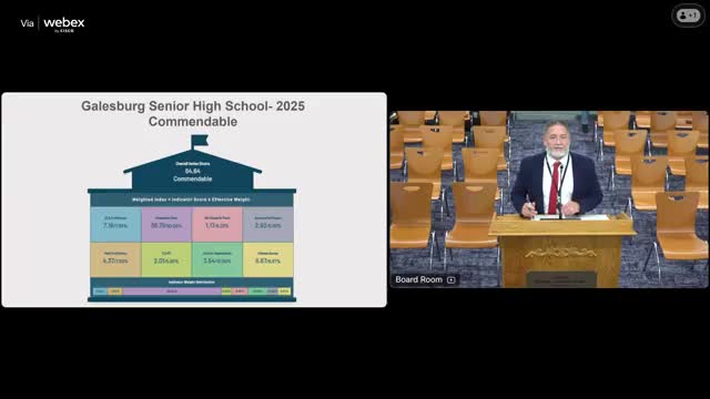 Principals report improved state scores and falling chronic absenteeism at several Galesburg schools