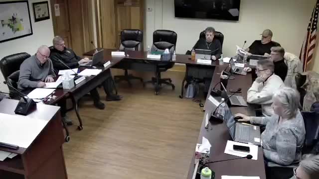 Finance committee reviews monthly finances and sends draft 2026 budget to council