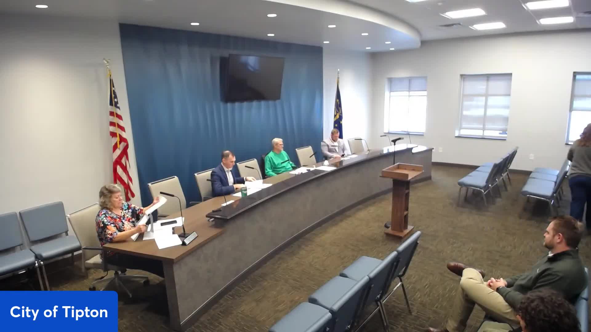 Tipton explores county partnership for salt storage and considers yard-waste mitigation proposal