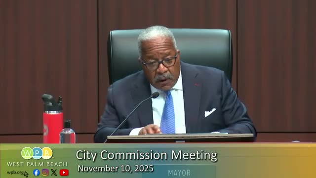 West Palm Beach Commission approves surplus designation to begin negotiations with Publix for full‑size grocery