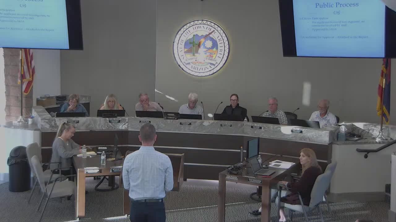 Carefree commission approves single‑family home with conditions after drainage review