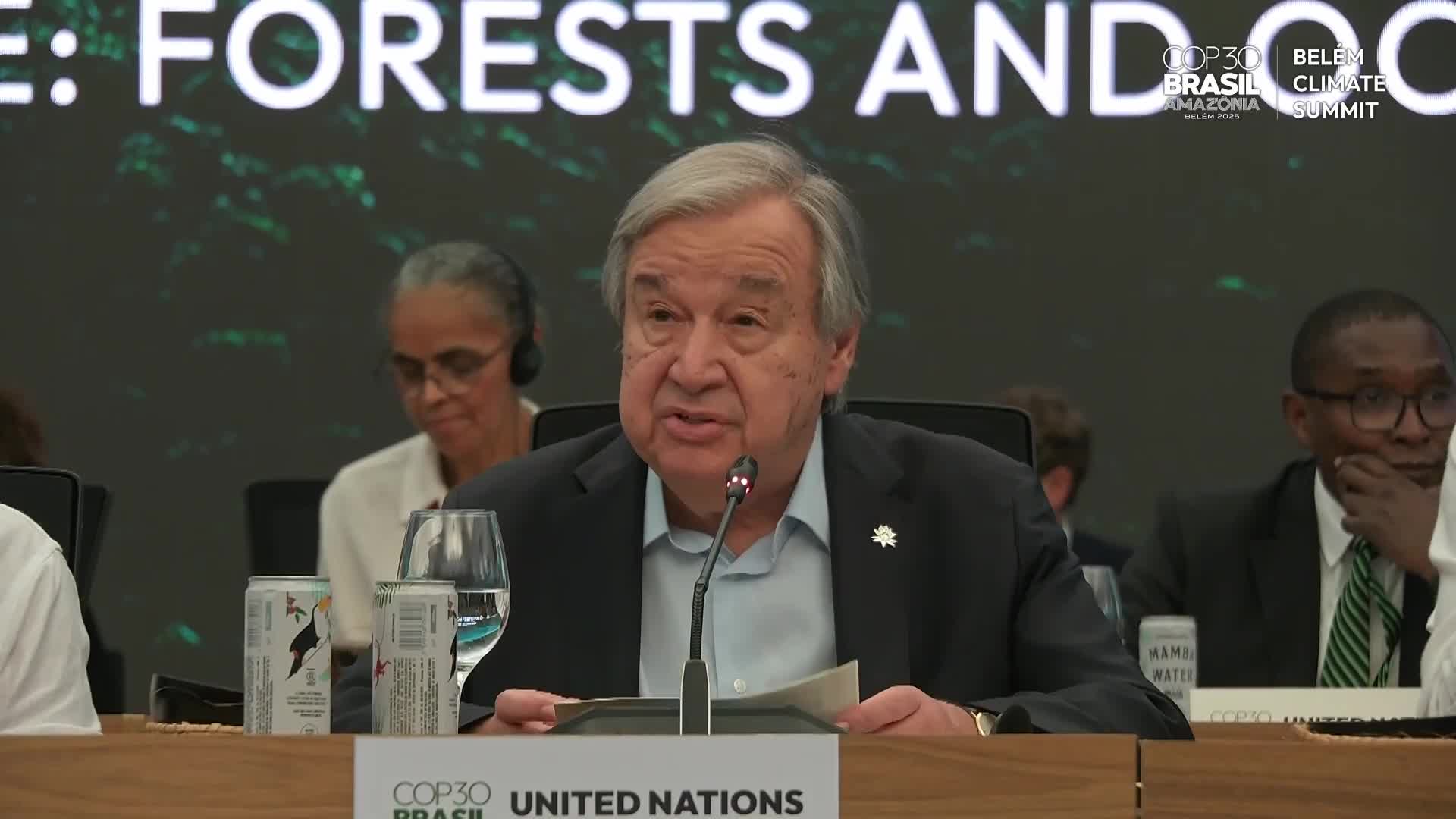 Address in Belay presses rapid ocean protections, plastics action and 30% conservation by 2030