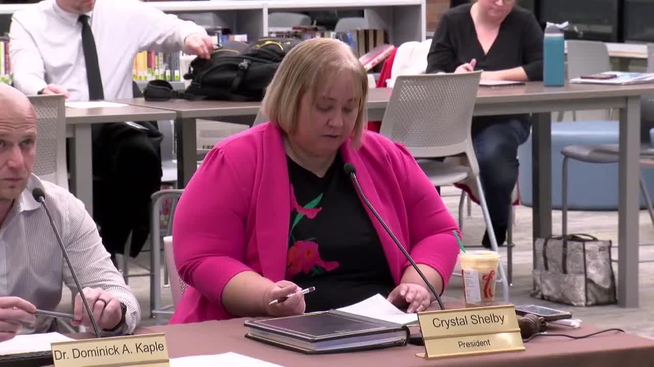 Board approves financial reports, personnel and business items; calls brief executive session