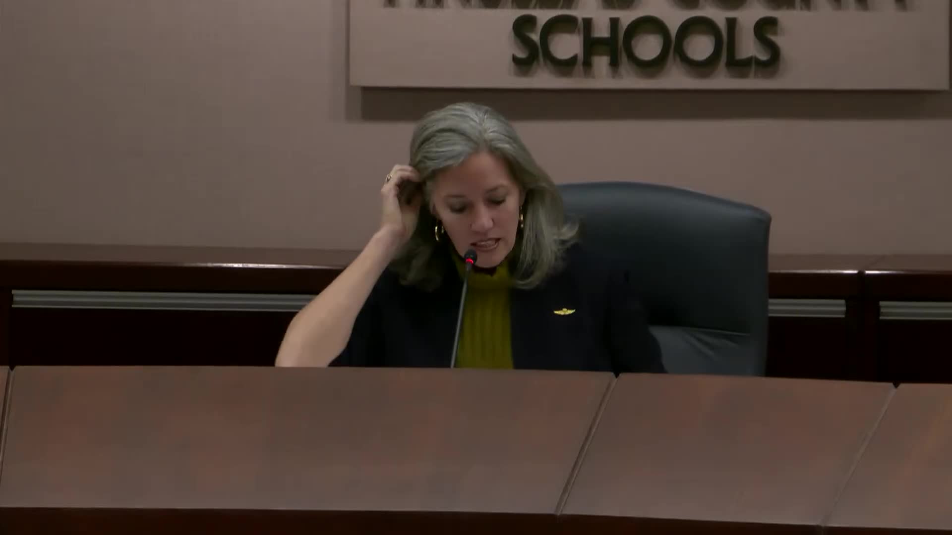 Eastlake High student outlines academic, arts and CTE gains; board screens veterans careers video