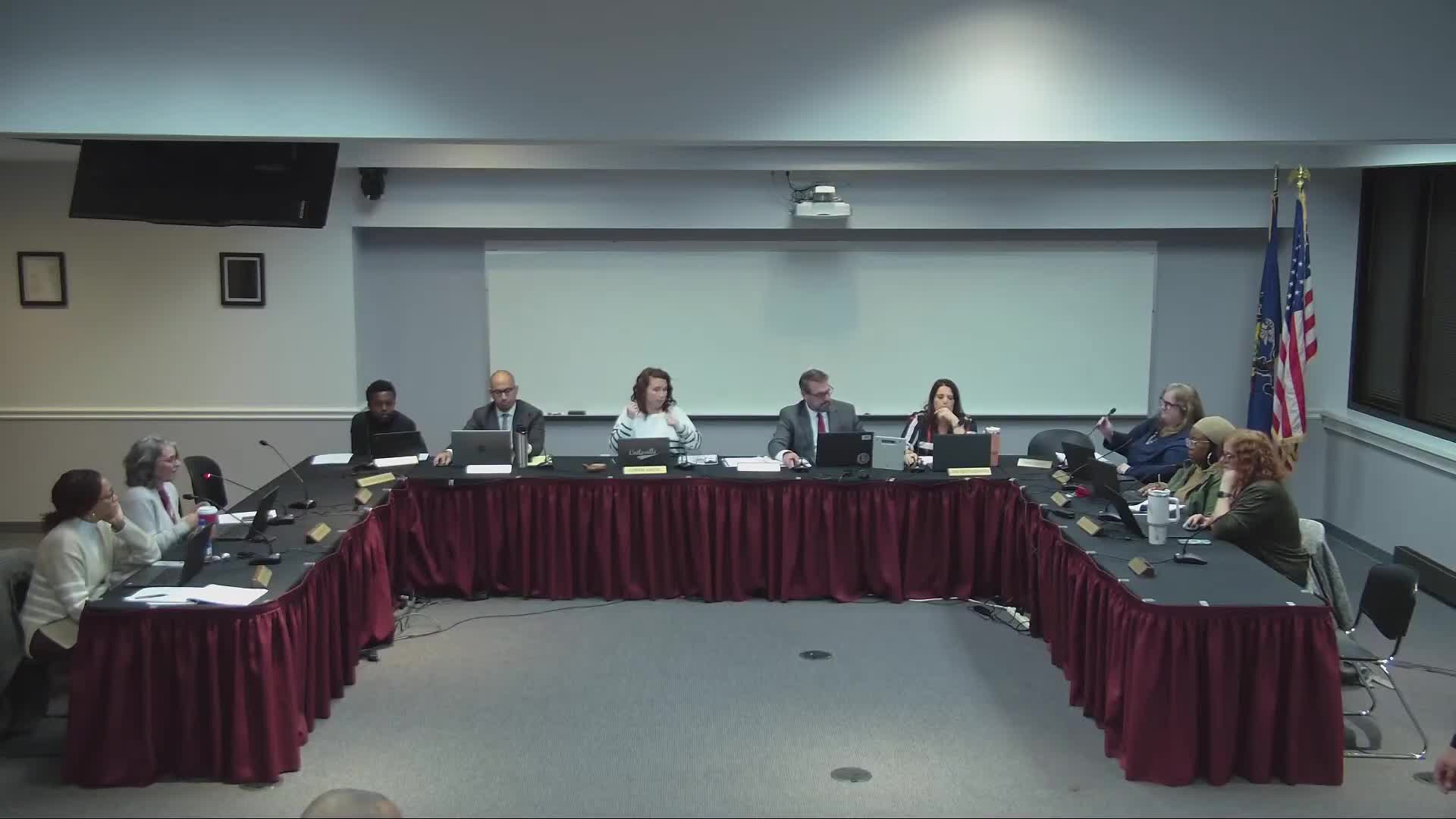 Board committees move multiple contracts, repairs and purchases to the full‑board agenda