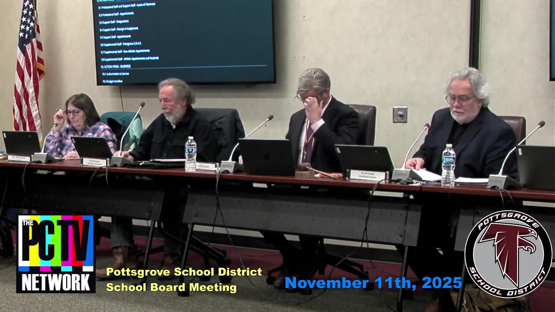 Pottsgrove board authorizes bond planning for stadium, ratifies $3.25 million in invoices and approves multiple contracts