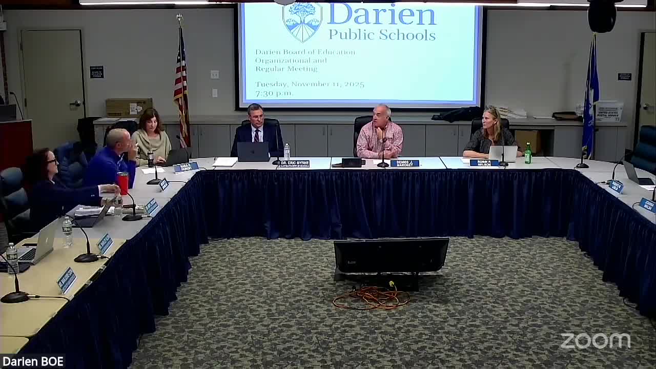 Darien Board elects Robin Nelson chair; Greg Grambling vice chair and Katie Loveland secretary