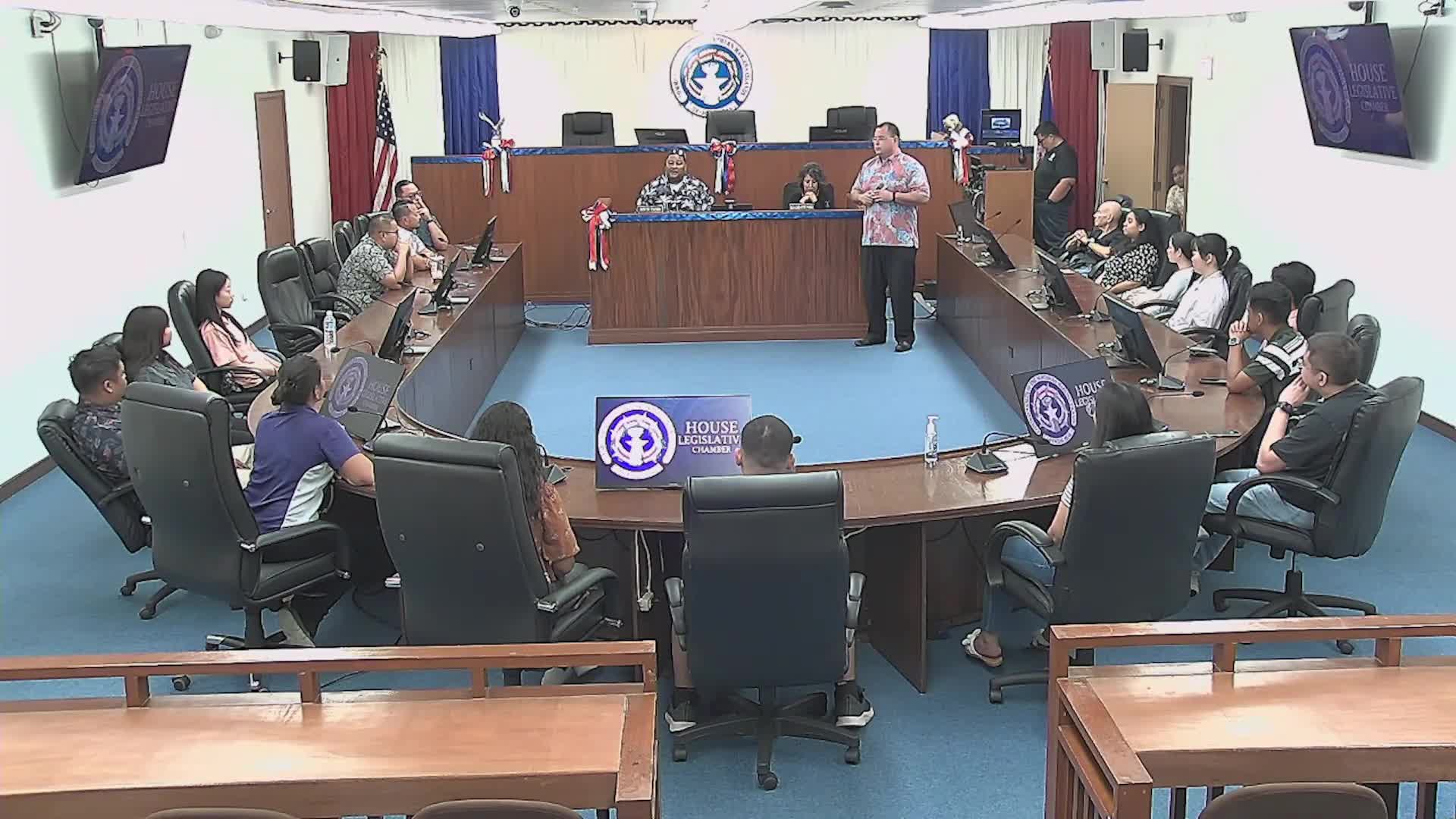 CNMI lawmakers tell students budget shortfalls, tourism decline and federal shutdown are driving tough choices