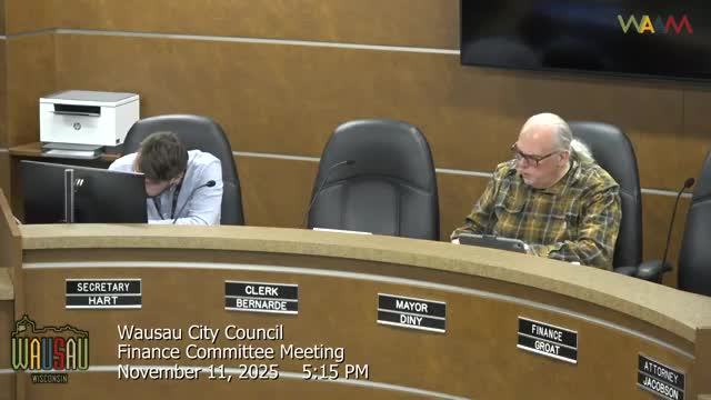 Wausau committee approves 3% COLA for non‑represented employees starting Dec. 21, 2025