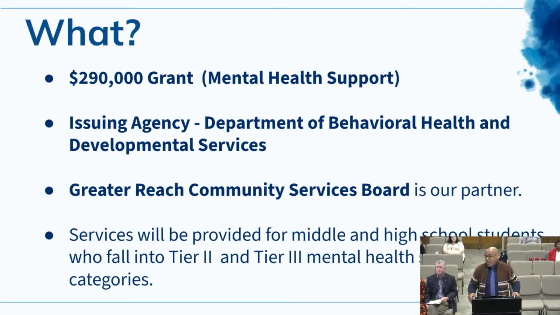 School board approves $290,000 telehealth mental-health grant for middle and high school students