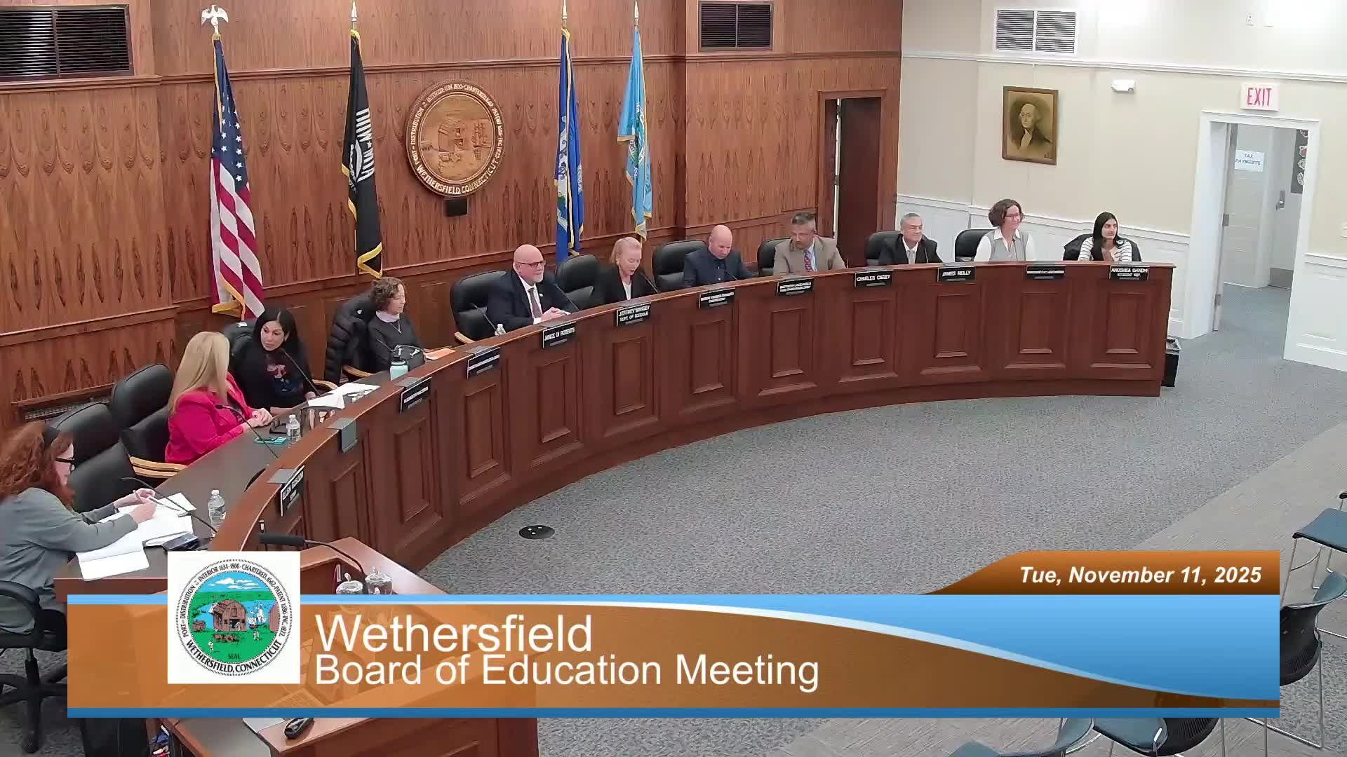 Wethersfield board unanimously reelects Bobby Hughes Granato as chair; Matt Locavoli named vice chair