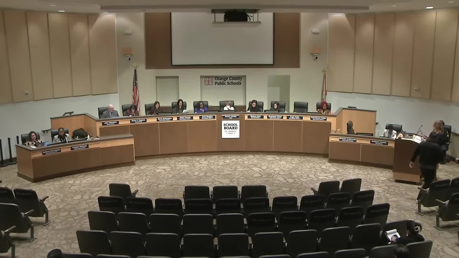 Orange County Schools outlines Sustainability Plan 2030; board presses on electric-bus costs and charging needs