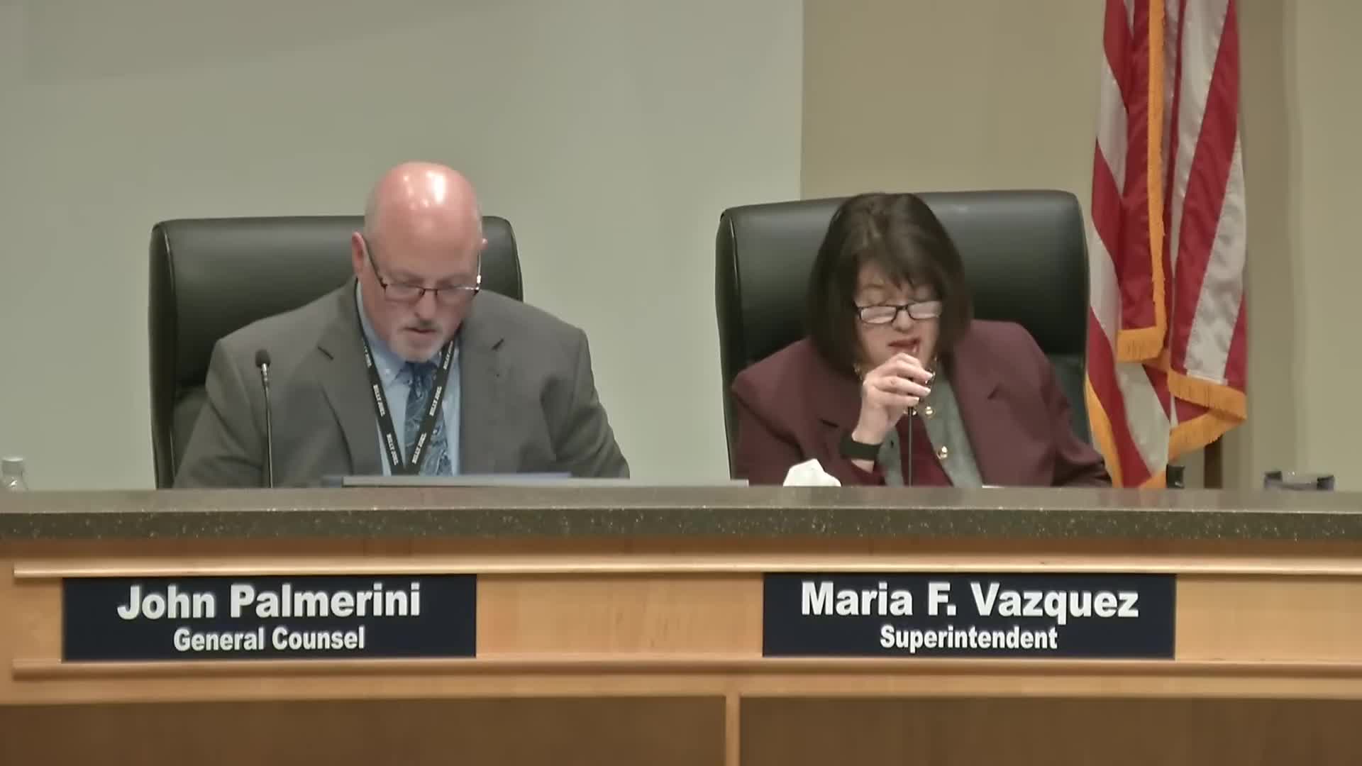 Board spotlights staff achievements and hears student leaders from Innovation High