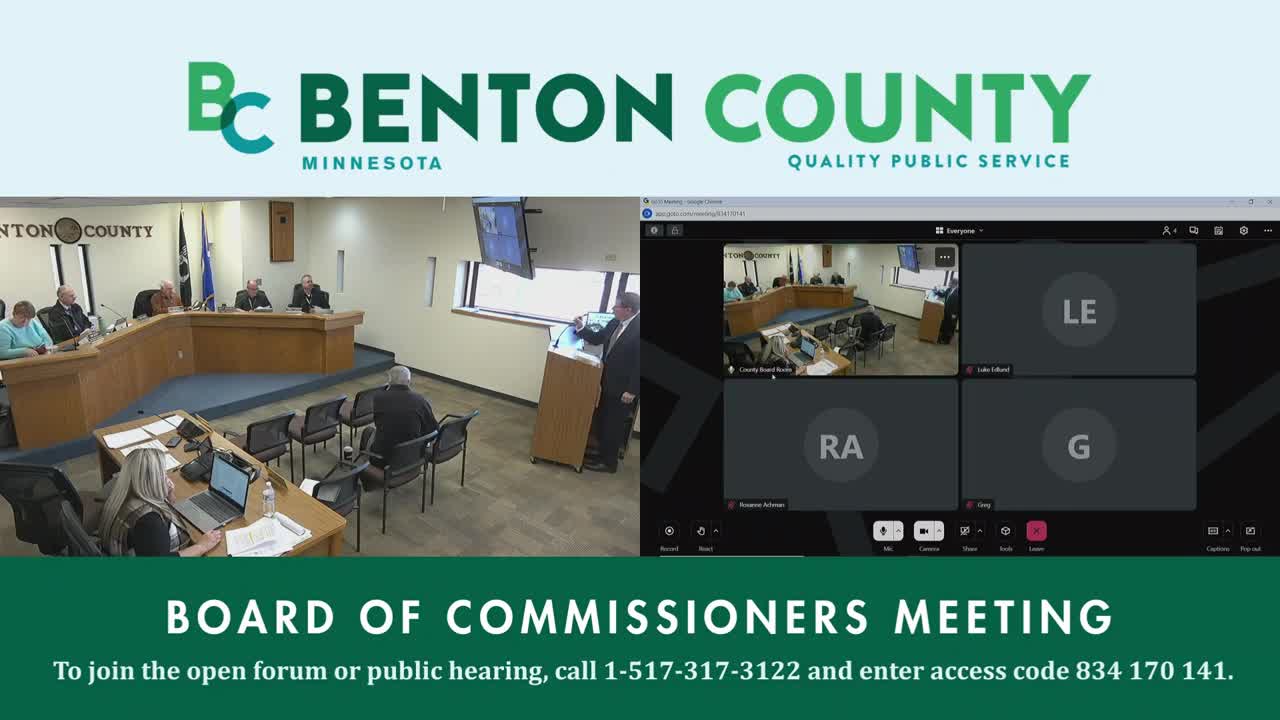 Benton County approves 50/50 cost share for Minnesota paid leave for nonunion employees