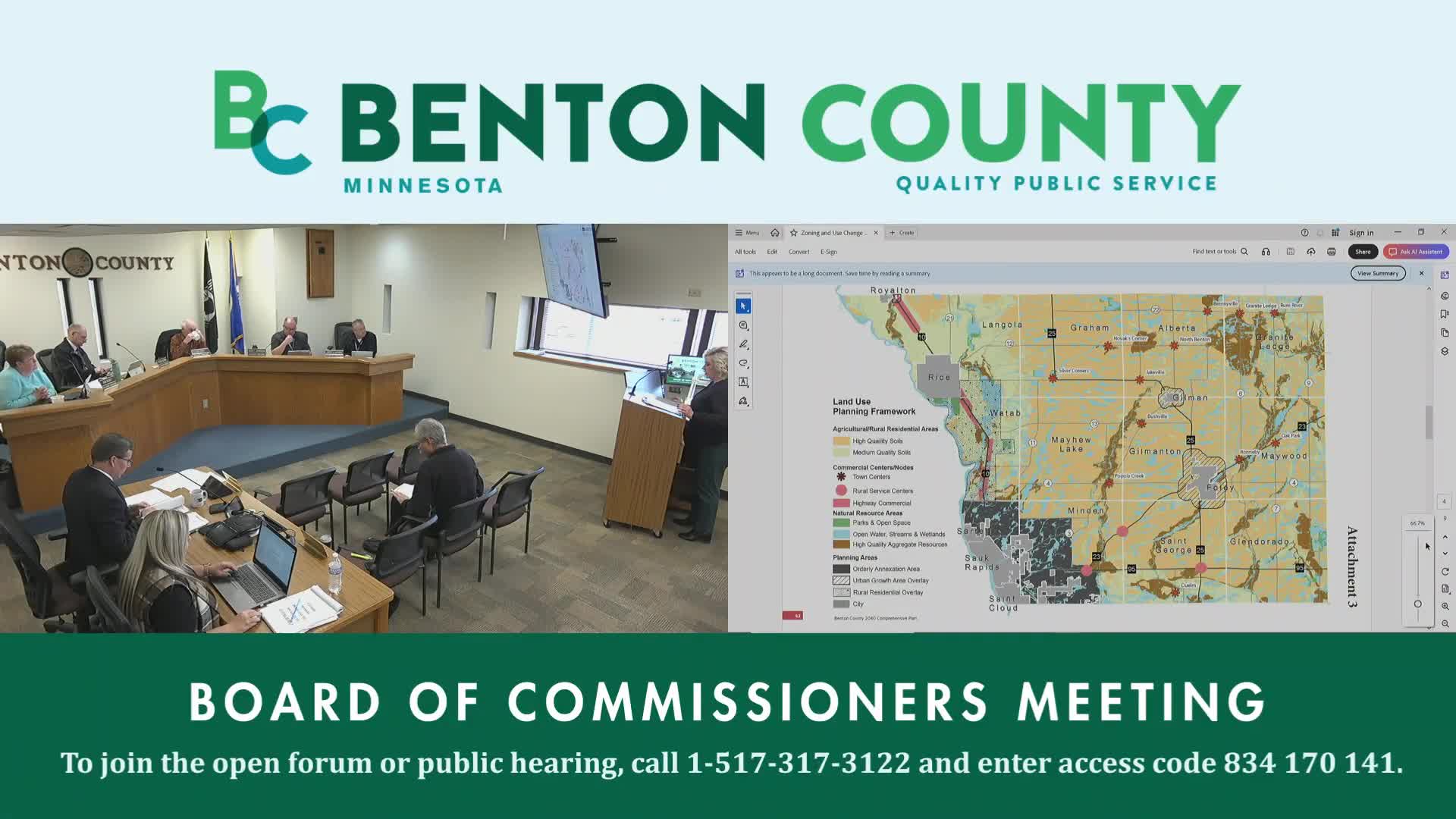 County planning staff explains zoning rules after resident concern about nonconforming use