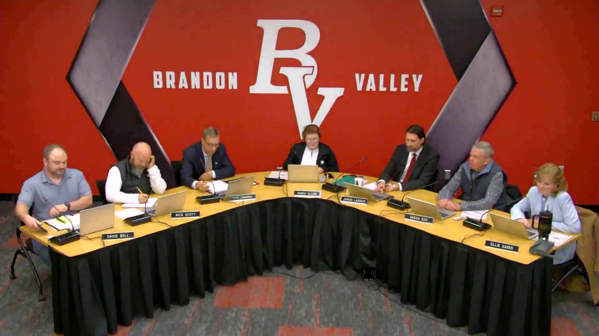 Board approves bills and hears financial report as energy rates and food-service losses draw attention