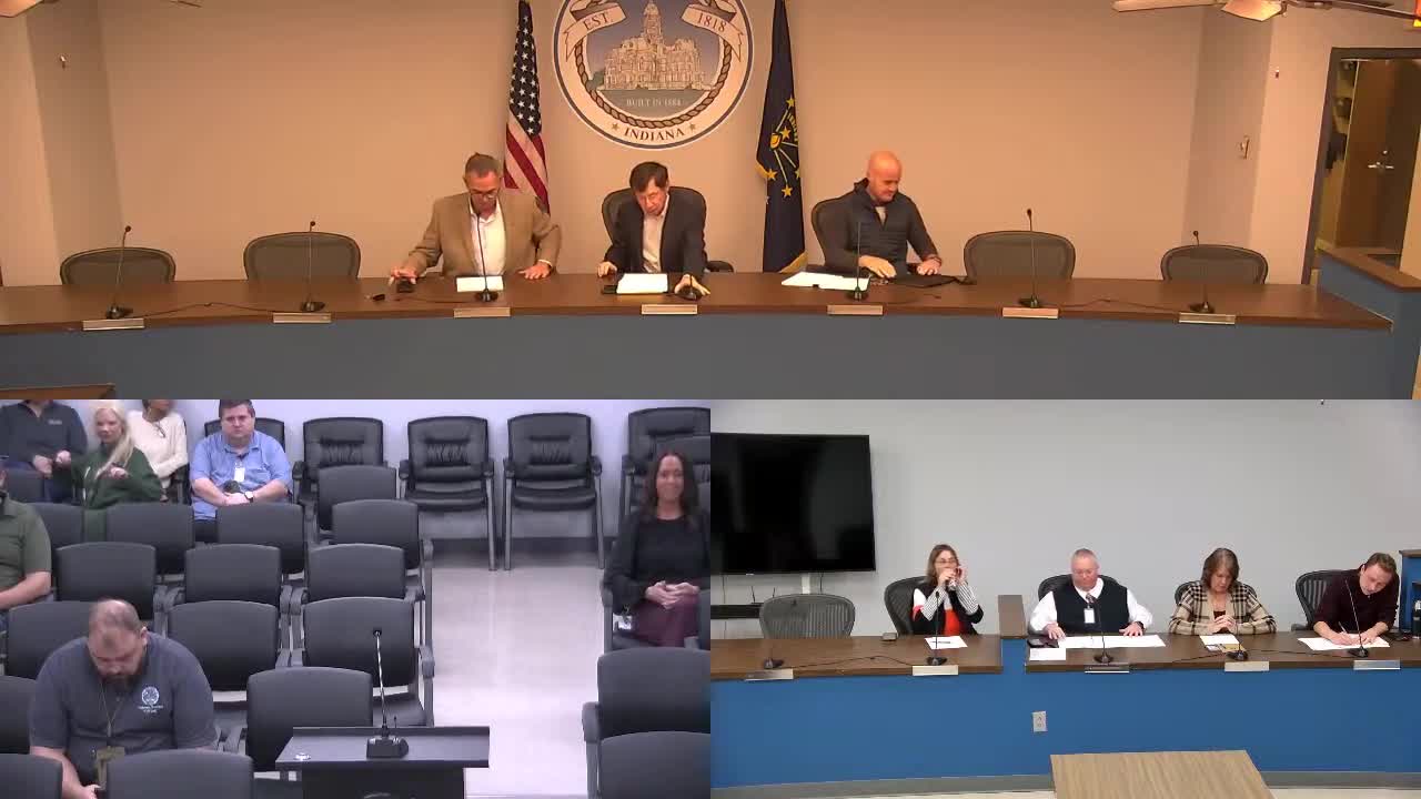 Vigo County commissioners approve routine dockets, a recorder contract and HR appointment