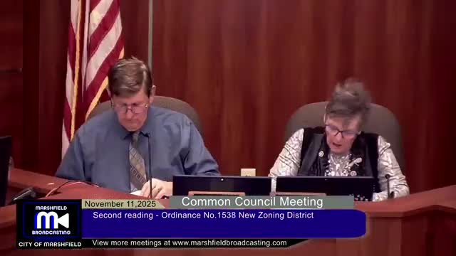 Votes at a glance: Marshfield council approves ordinances and routine items on Nov. 11, 2025