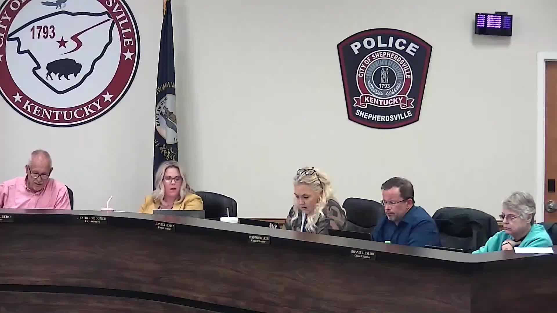 Shepherdsville council approves multiple rezonings, a zoning text amendment, fee changes and recognizes telecom franchise assignment