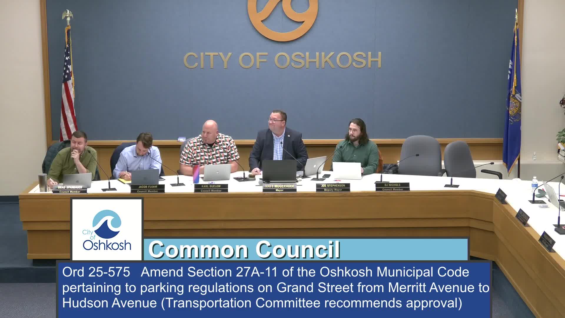 Oshkosh council bars parking on narrow Grand Street block after residents warn of blocked emergency access