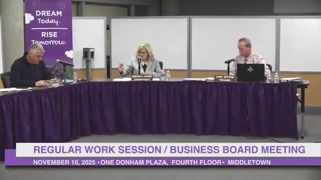 Middletown City treasurer presents five-year forecast showing near-term carryover but longer-term deficits