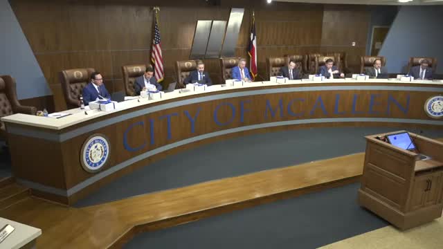 McAllen commission approves multiple infrastructure contracts, expands engineering roster