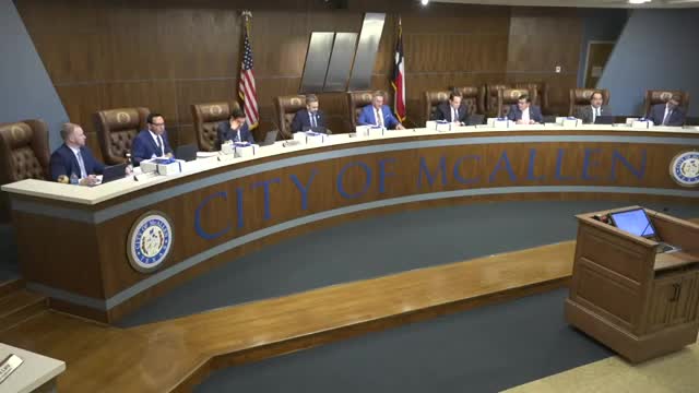 McAllen approves budget amendment to pay eminent‑domain award for property north of Lark Community Center
