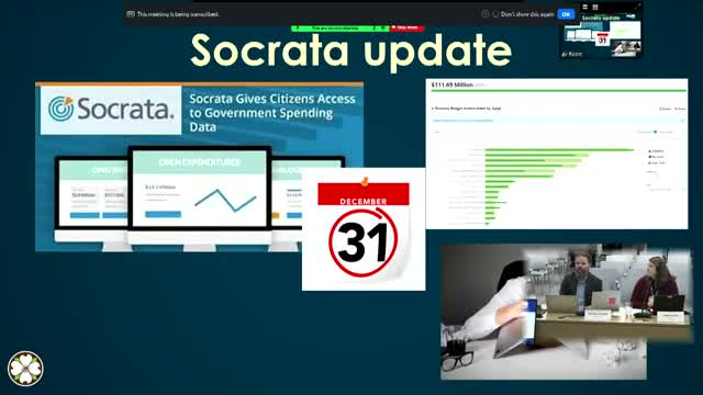 Milwaukie transparency tool rollout delayed; staff set February fallback for quarterly reports