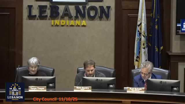 Lebanon council adopts Patchlands Farms PUD rezone for mixed‑use development on State Road 39