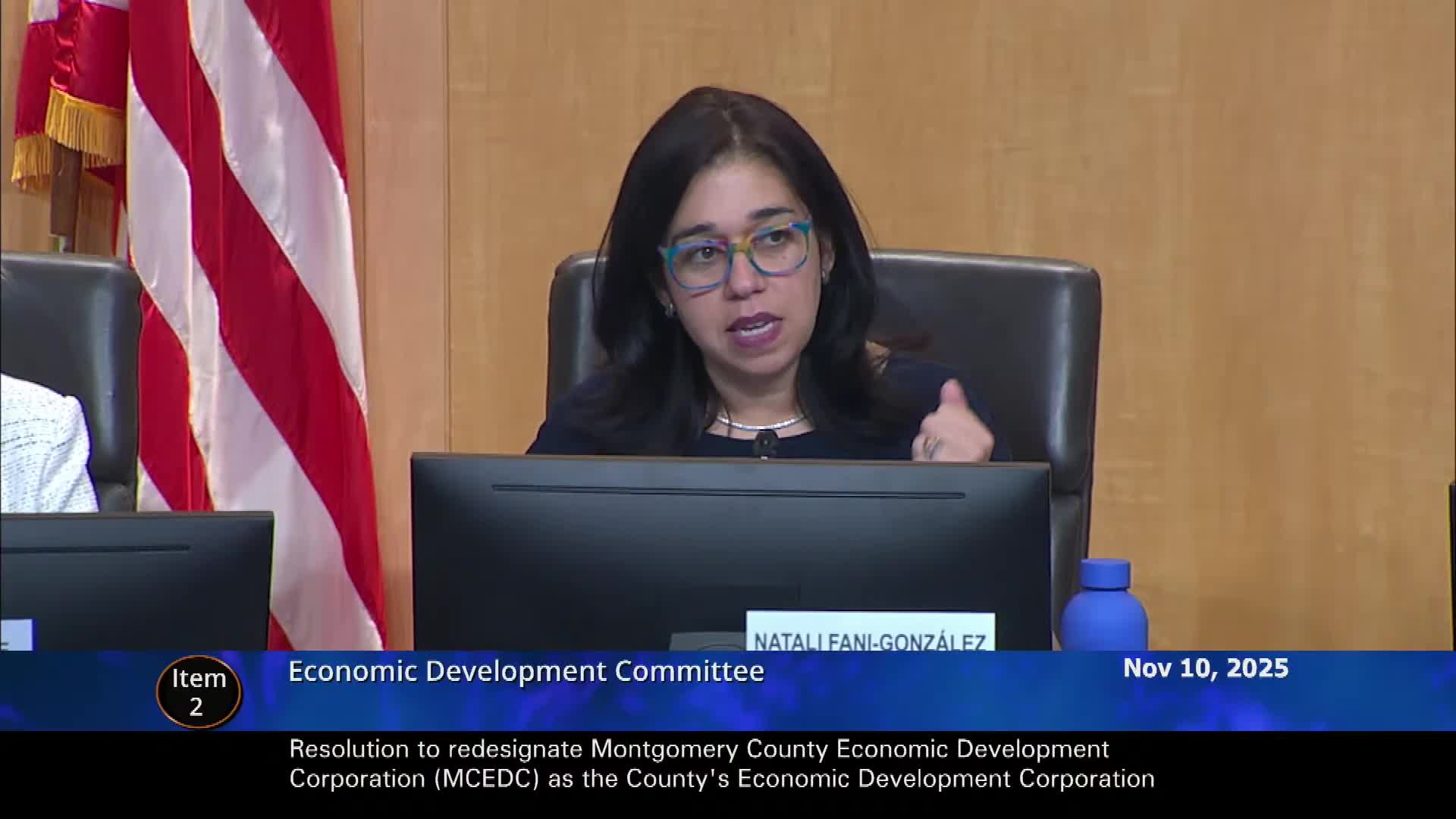 Committee backs five-year redesignation of Montgomery County Economic Development Corporation