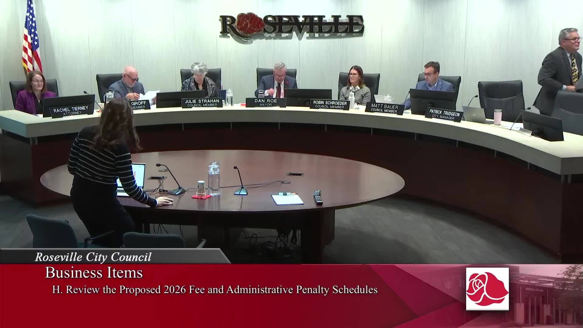 Roseville council weighs 20‑year Xcel franchise and proposed $6/month utility fee to fund right‑of‑way work