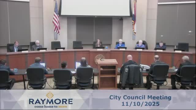 Raymore council approves municipal-court fee changes, development plats and multiple contracts in unanimous votes