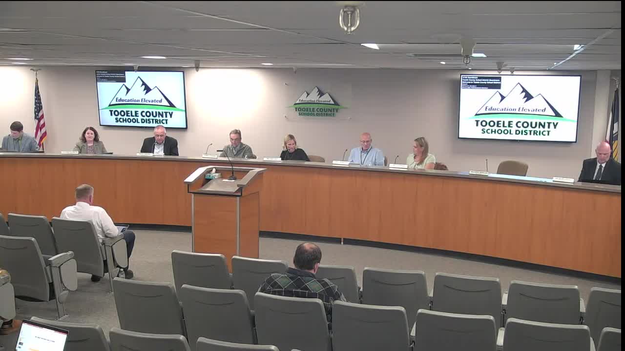 Tooele district outlines 'Into Math' rollout, sets early‑numeracy targets