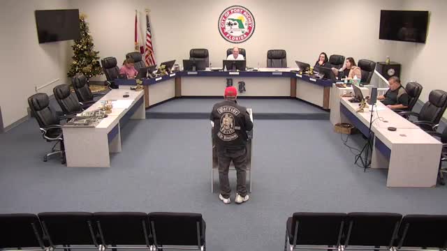 Port Richey resident offers church tent, volunteers to help with holiday event; seeks committee seat