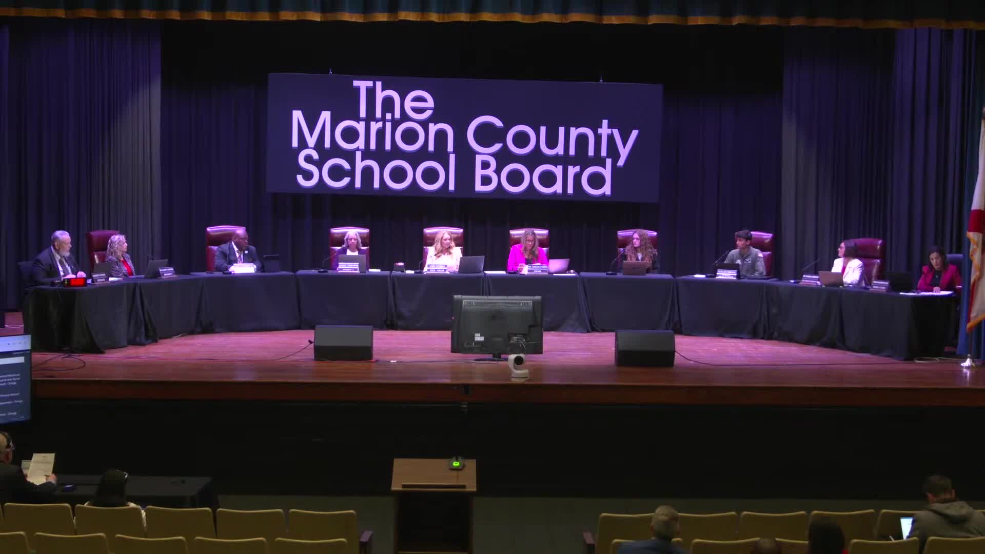 Board hears construction and procurement updates; hydroponic-tank replacement extends completion date