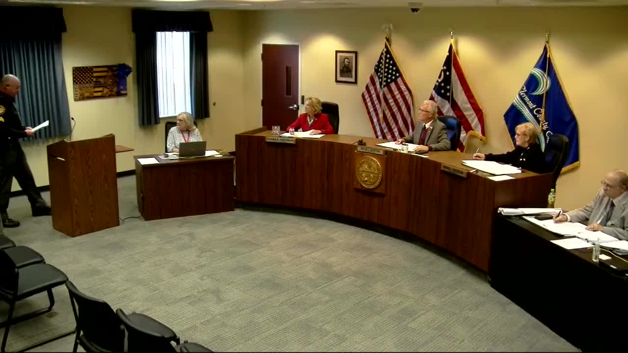 Clermont County commissioners approve vendor payments, contracts and appointments; transit grant match corrected to 50/50