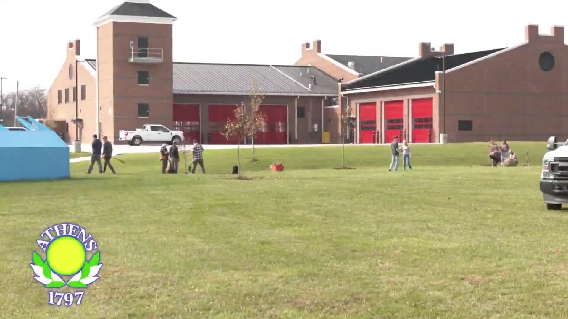 Athens marks Arbor Day with student volunteers; dozens of trees planted