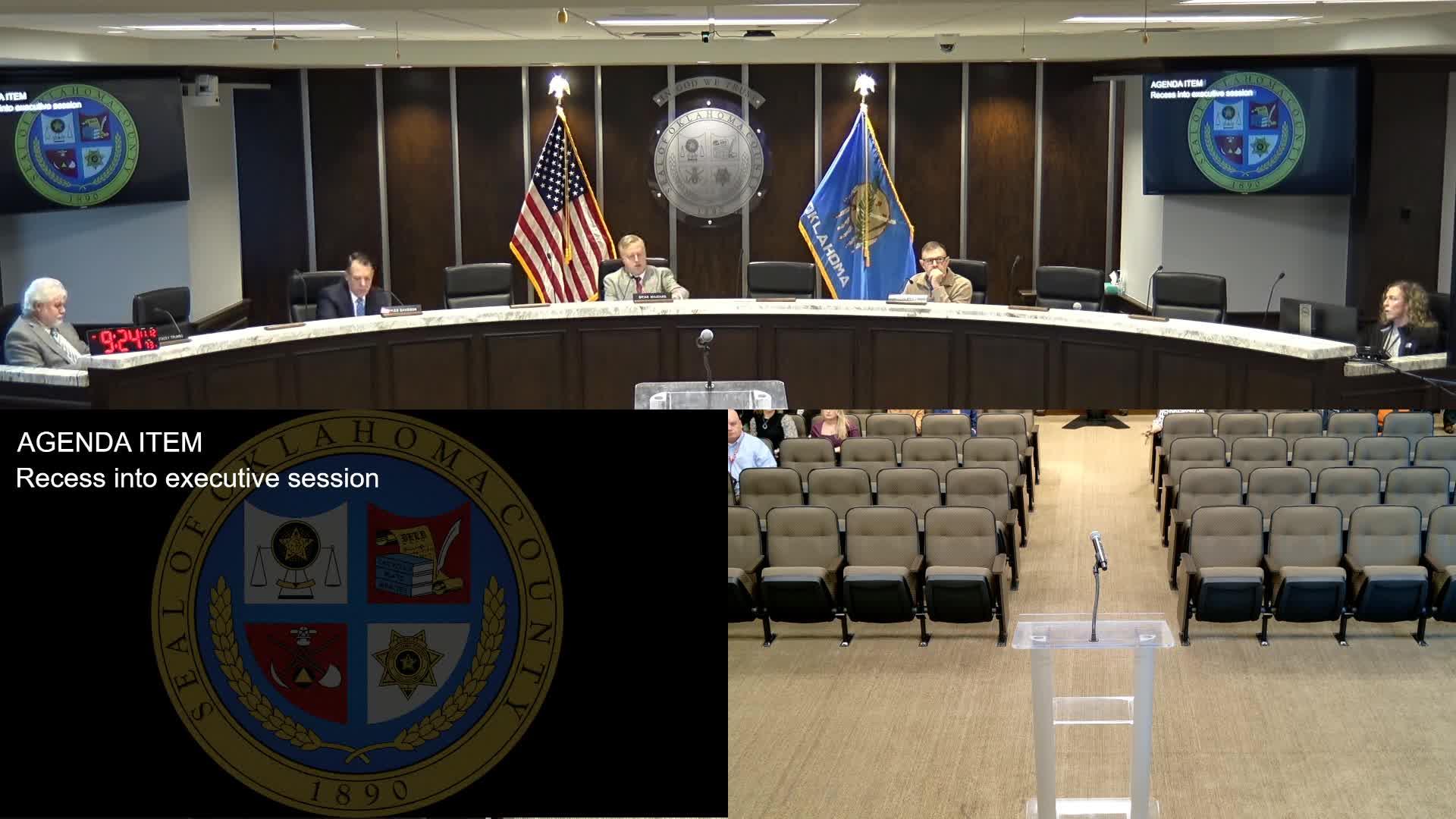 Commissioners approve $75,000 settlement after executive session