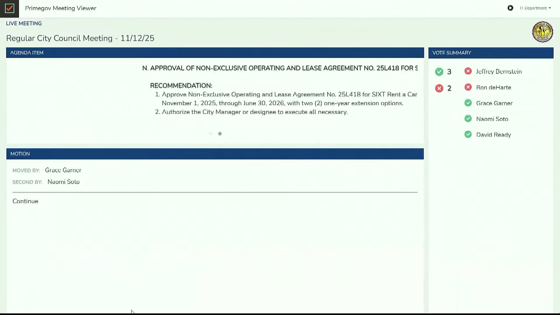 Council approves convention‑center design team, firing‑range remodel, swim center design and two historic designations