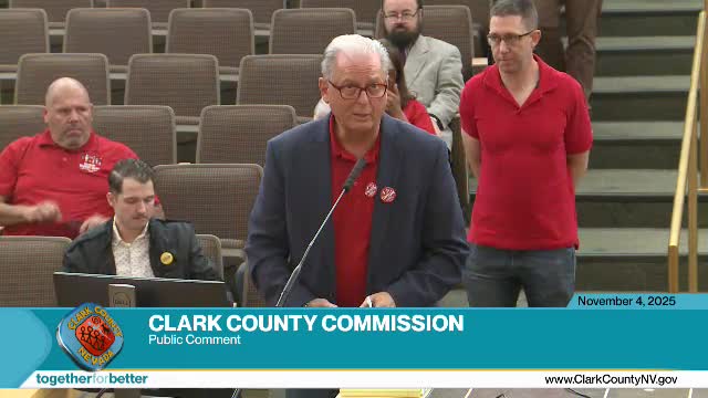 Culinary Union tells Clark County commissioners DBE airport workers face lower pay, threatens strike