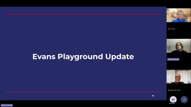 William Penn SD will remove Evans playground equipment; staff seeks grants to reimagine the site