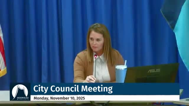 Moorhead council approves consent agenda, hears public comment and issues community updates