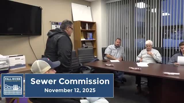 Fall River commission approves draft letter to pursue wastewater interconnection with Somerset