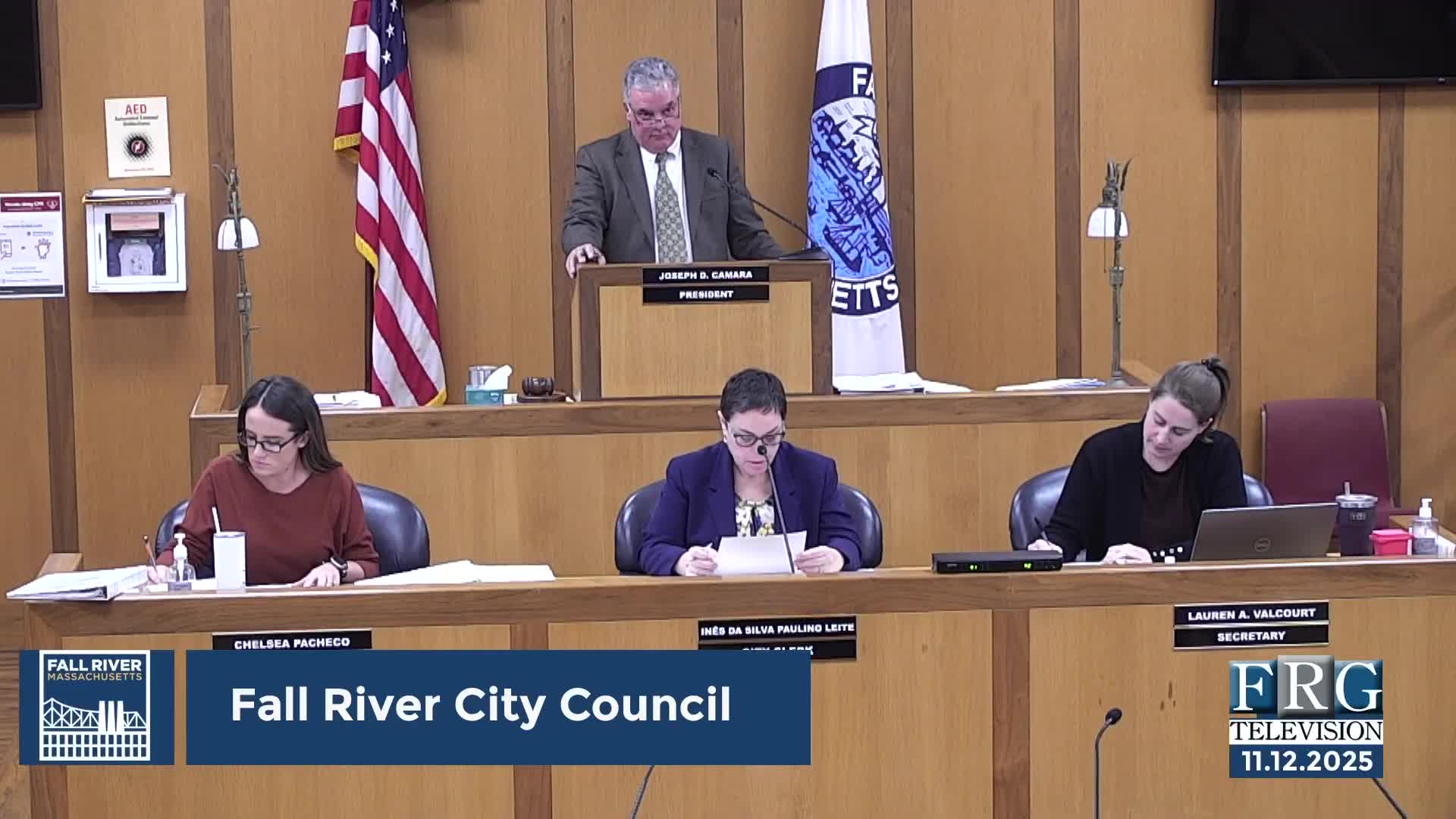 Council accepts $100,000 United Way grant for firefighter safety and approves routine licenses, conduit and permits