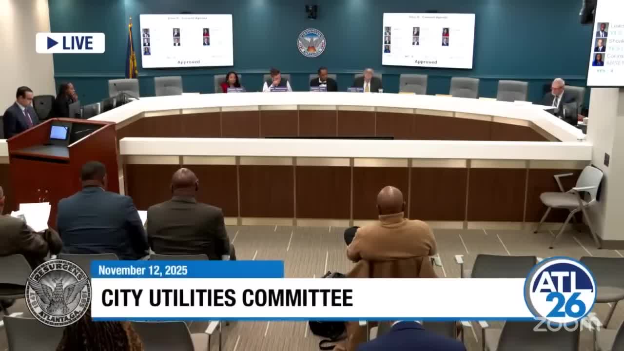 Atlanta council approves several FY2026 water and wastewater budget amendments