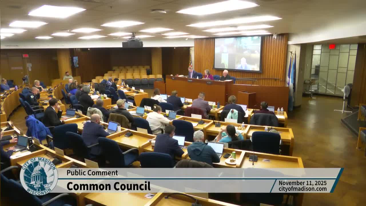 Madison council defeats amendment to defund independent monitor; debate centers on body‑worn cameras and oversight