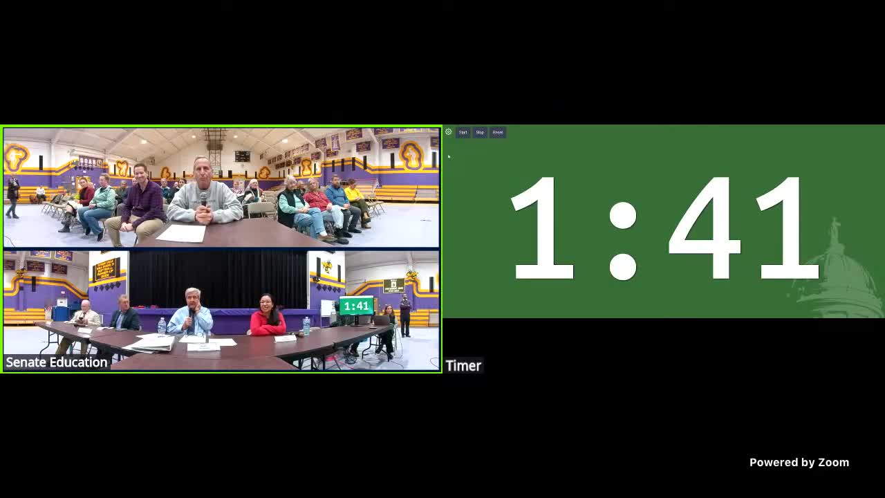 Rural Vermonters Tell Senate Education Committee: Don’t Let Funding Changes Punish Small Schools